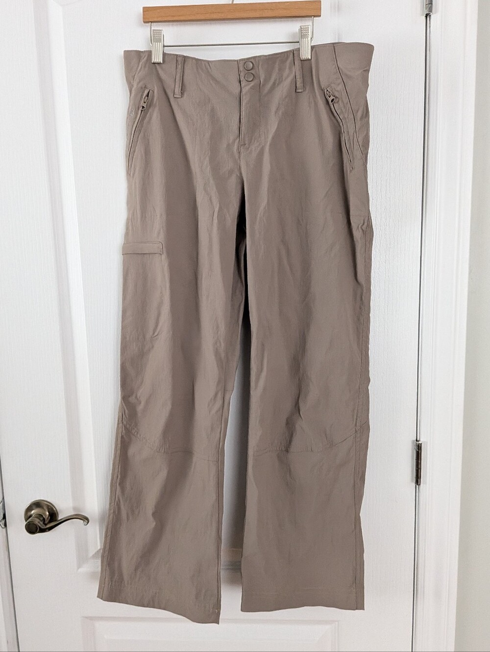 Merrell select Wick hiking cargo pants sand tan beige size 10